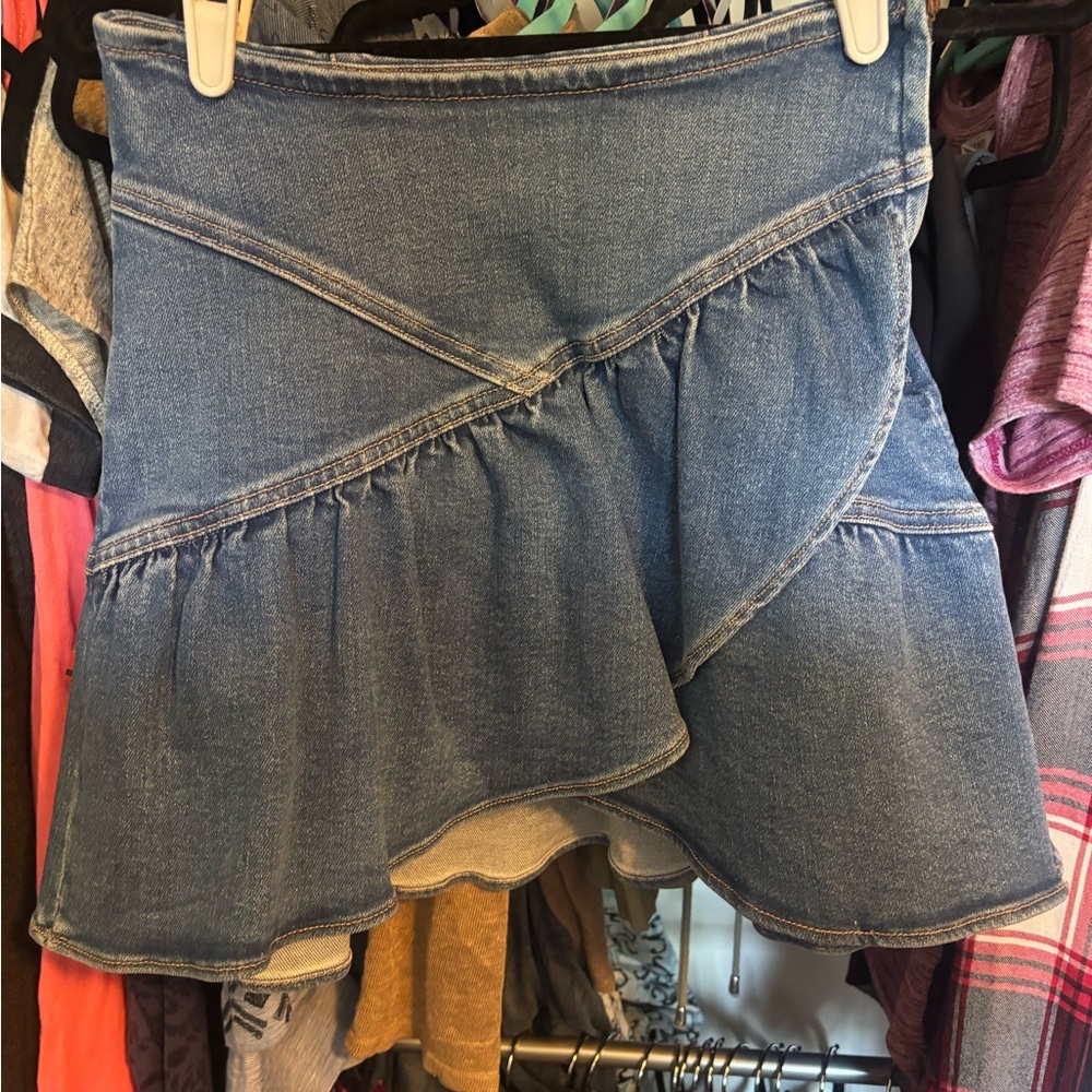 Mother The Minx Mini-Skirt In Layover